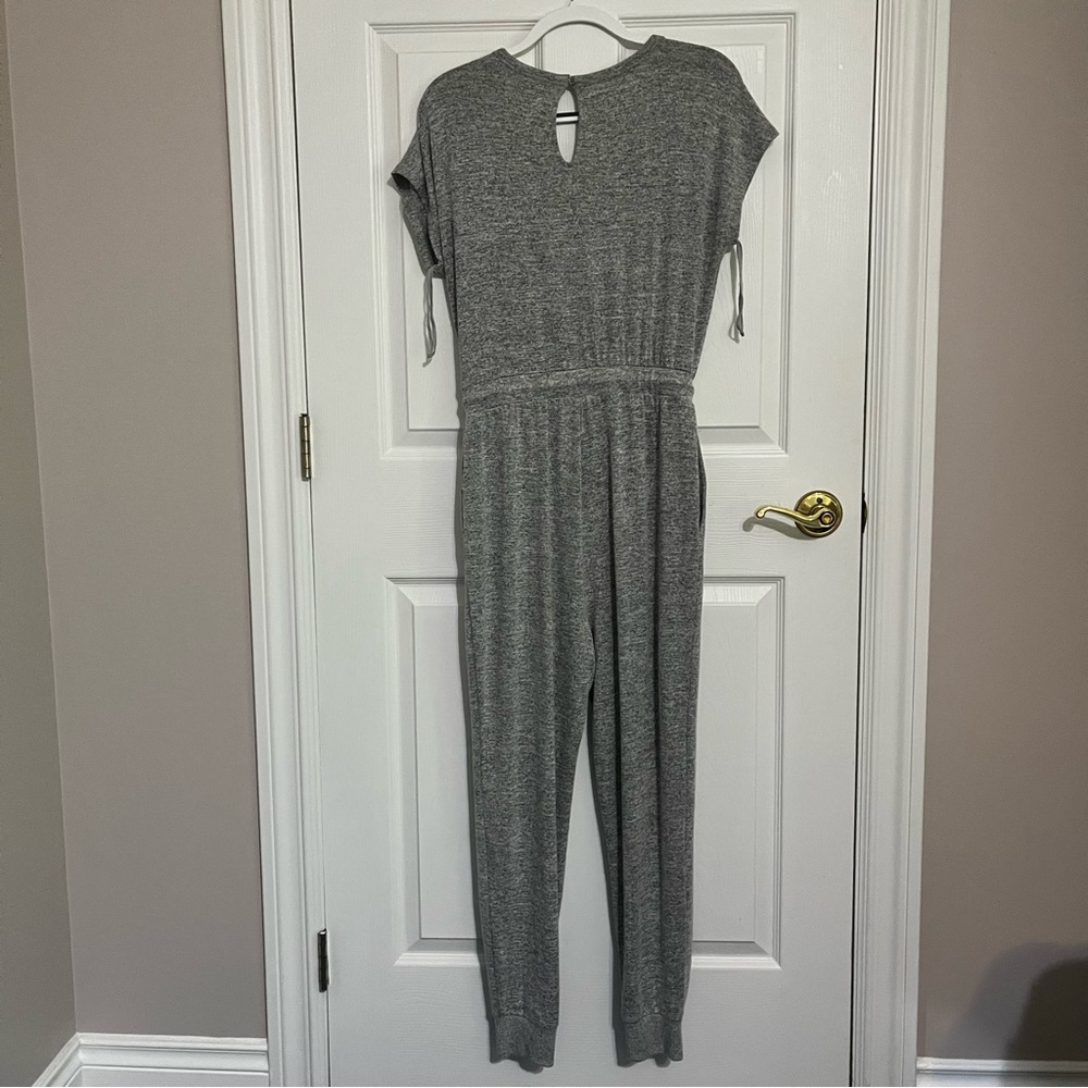Gap Softspun Jumpsuit, Heather Grey - image 4
